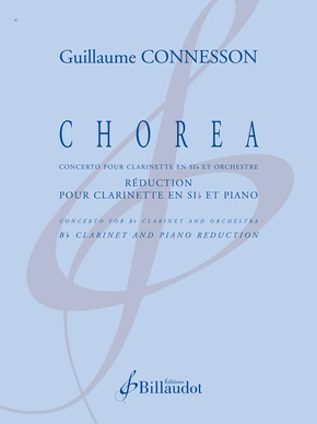 Chorea Concertino pour clarinette en sib et orchestre à cordes